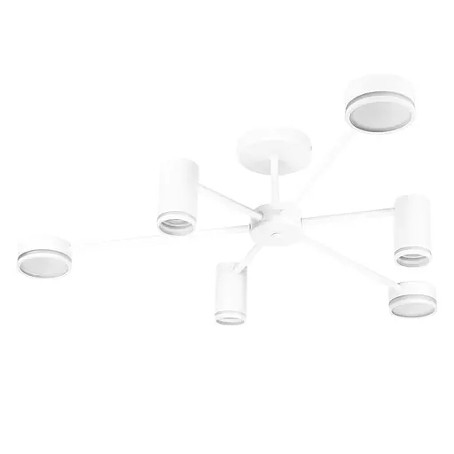 Світильник стельовий Ardero ML486-6 під лампу білий - фото 1