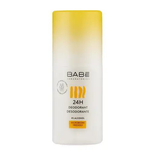 Дезодорант кульковий для чутливої ​​шкіри з пребіотиком 24 години захисту Babe Laboratorios 50 мл - фото 1