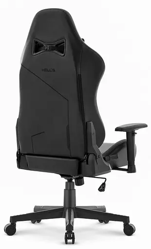 Компьютерное кресло Hell’s HC-2001 Black экокожа - фото 3