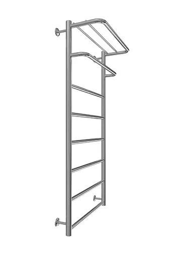 Водяной полотенцесушитель Mario Inox Hotel 1170x530/500 1.8.044543.P, Хром, нижнее - фото 3