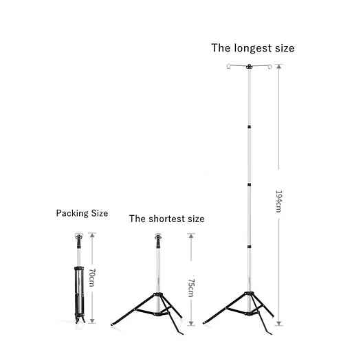 Штатив для фонаря Naturehike NH17D015-J с чехлом - фото 2