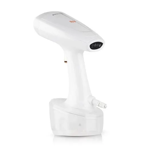 Ручной вертикальный отпариватель RAF R.1285W паровой утюг для одежды с керамической подошвой 1600Вт Белый - фото 4