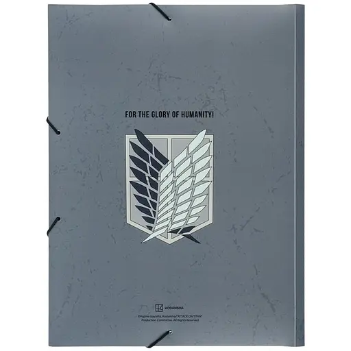 Папка на резинке Kite Attack on Titan А4 (AT25-247) - фото 4