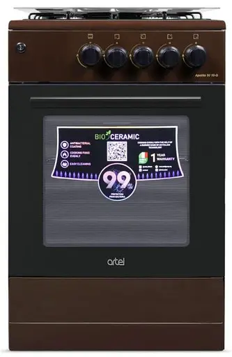 Плита газовая Artel Apetito 50 10-G Brown