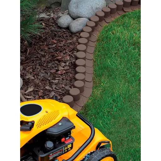 Палісад садовий Prosperplast Palisada 3.02 м коричневий - фото 7