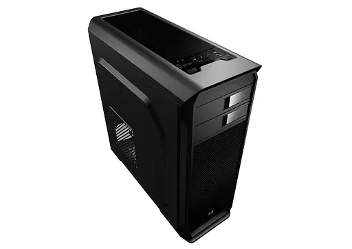 Корпус Aerocool AERO-500 Black, без блока питания, Aero-500 BK, без блока питания, б/у - фото 2