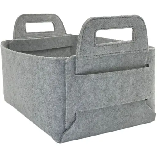 Кошик для зберігання Handy Home Фетр, 30х23х16 см, світло-сіра (UC-196)