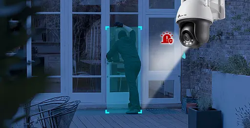 IP-камера TP-Link VIGI-C540-W-4, PoE, 4 Мп, 4 мм, Wi-Fi, H265+, IP66, Dome, цветное ночное видение, наружная - фото 3