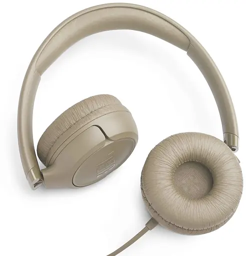 Гарнітура JBL TUNE 530 Beige (JBLT530BEG) (7225515) - фото 4