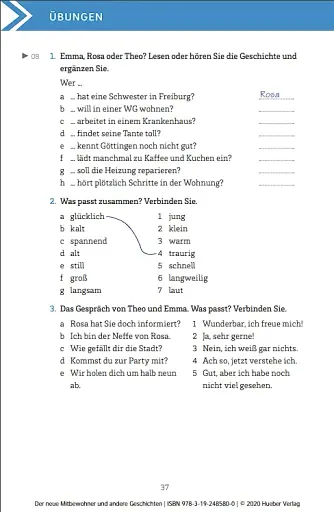 A1. Der neue Mitbewohner und andere Geschichten + MP3 - фото 5