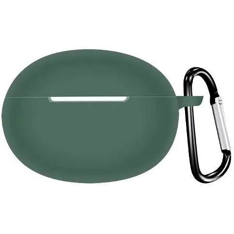 Чехол-накладка DK Silicone Candy Friendly с карабином для Oppo Enco X2 (green)