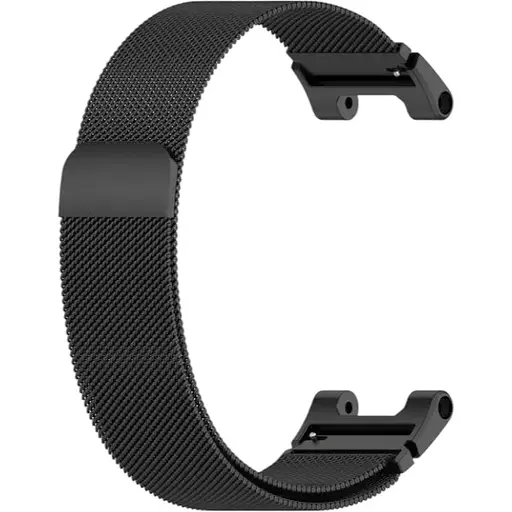 Ремешок DK Metal Milanese Loop Magnetic для Xiaomi Amazfit T-Rex \ T-Rex Pro (black)