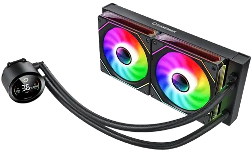 Водяне охолодження GameMax IceBurg 240 Digital ARGB Black (IceBurg 240 Digital BK)