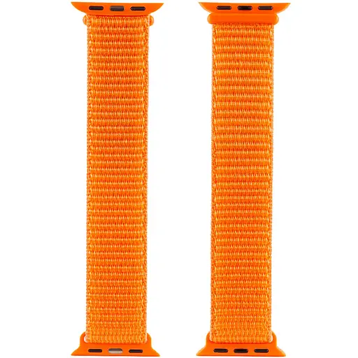 Ремешок Nylon для Apple Watch 38/40/41/42mm(ser.10) Оранжевый / Orange