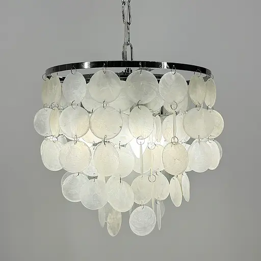 Срібний підвіс ATHELIA із перламутровими пластинами Line.F 1537-300 CH - фото 4