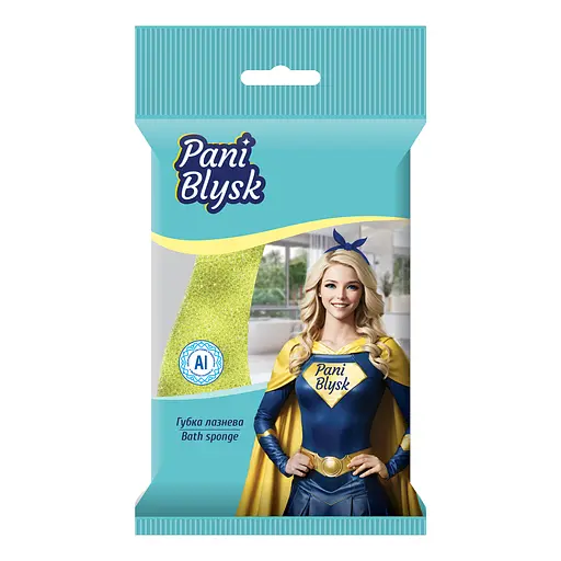 Губка банна Pani Blysk