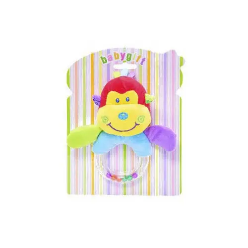 Погремушка мягкая Bambi C20561 Животные Обезьяна