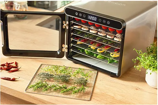 Сушарка для продуктів Sencor SFD7750SS 600 Вт 7 піддонів - фото 7