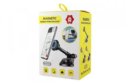 Автомобільний тримач для телефону Magnetic H-CT312 - фото 4