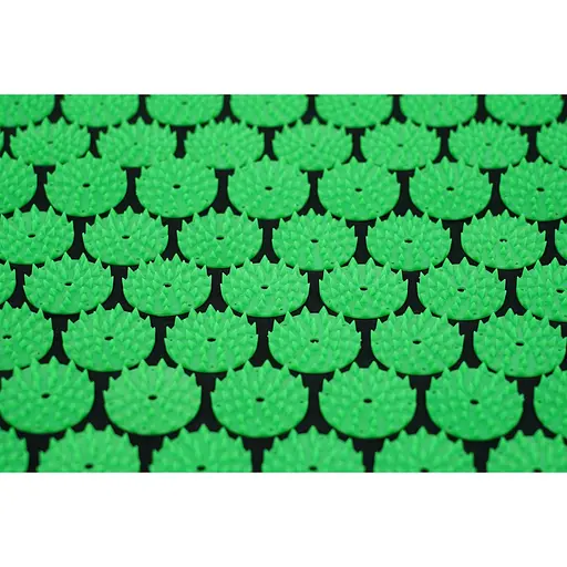 Килимок акупунктурний з валиком Cornix Classic Mat Аплікатор Кузнєцова XR-0110 Black/Green - фото 2