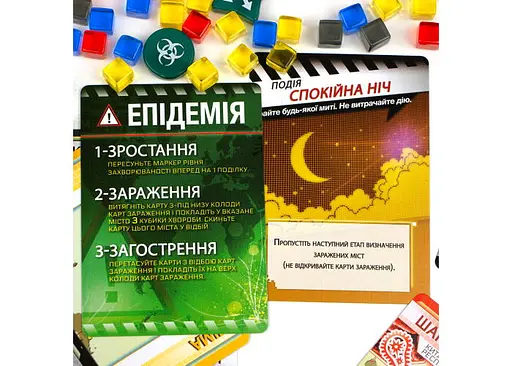 Настольная игра Ігромаг Пандемия Pandemic укр. (ZM7101) - фото 6