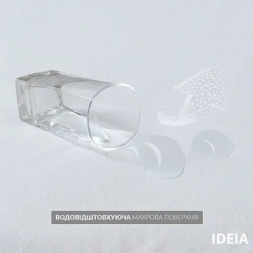 Наматрасник Ideia Aqua-Stop с бортом 80х190х23 см белый (8-11720) - фото 6