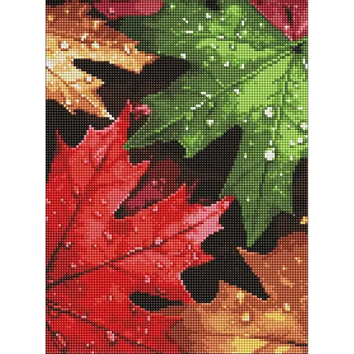 Алмазная мозаика Осенняя роса ©art_selena_ua Ideyka AMO20073, 30х40 см - фото 1