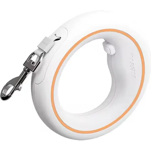 Повідець для собак MOESTAR UFO Retractable Leash 2 Air White [110290]