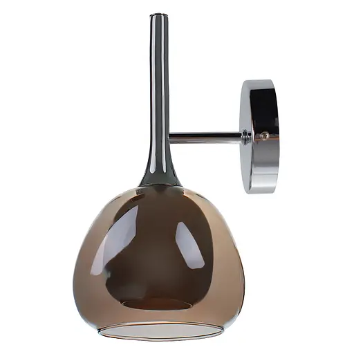 Бра Brille BL-582W/1 E14 SBK/WH спрямованого світла настінне накладне - фото 3