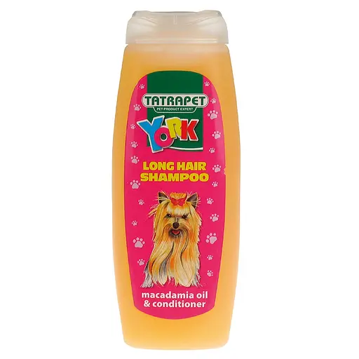 Шампунь-кондиционер для длинношерстных собак TatraPet York с маслом макадамии 200 мл 