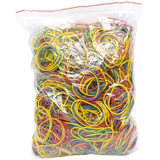 Гумка для грошей 0500g-1, 500 грамів, різнокольорові - фото 2