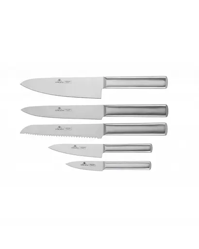 Набор из 5 кухонных ножей и подставки Gerlach Ambiente (5901035489448) - фото 2