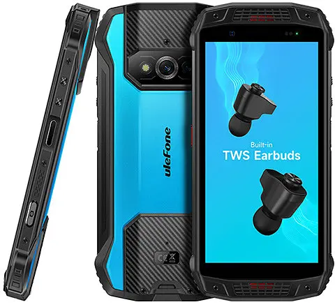 Захищений смартфон Ulefone Armor 15 6/128GB АКБ 6 600мАг Blue - фото 3