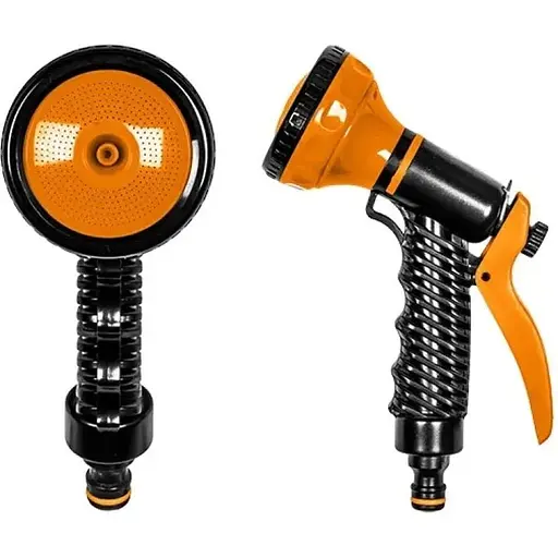 Пістолет Bradas для поливу багаторежимний з плавним перемиканням BLACK LINE ECO-4441 - фото 1