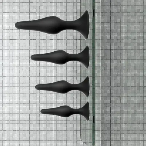 Анальная пробка I’MCUM Black Button размер S из медицинского силикона Черная (7970379617700) (IM-BBPlug_S) - фото 6