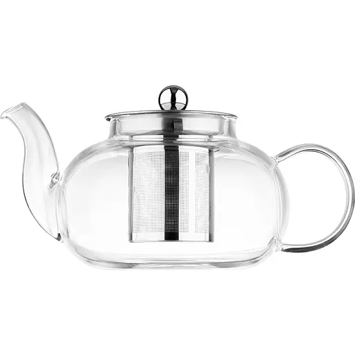 Заварник Ardesto Gemini Roma 800 мл боросиликатное стекло нержавеющая сталь прозрачный