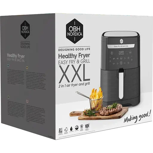 Мультипечь OBH Nordica Easy Fry&Grill XXL AG8018S0 [133727] - фото 7