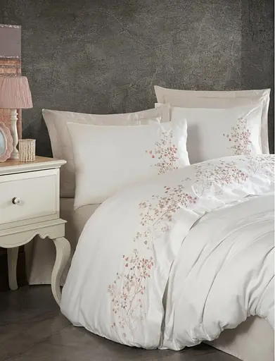 Комплект постільної білизни Євро Dantela Vita pbe0049776 - фото 3