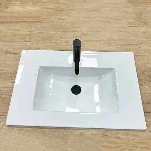 Умивальник VBI Ferrara 70 white врізний VBI-018013, Білий - фото 2