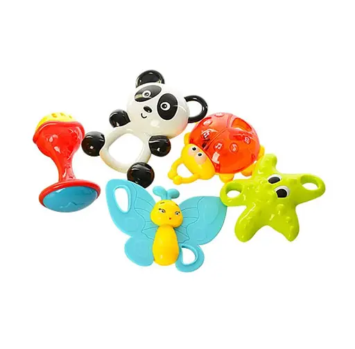 Погремушка набор 2805, 5 шт., от 7 см (в ассортименте)