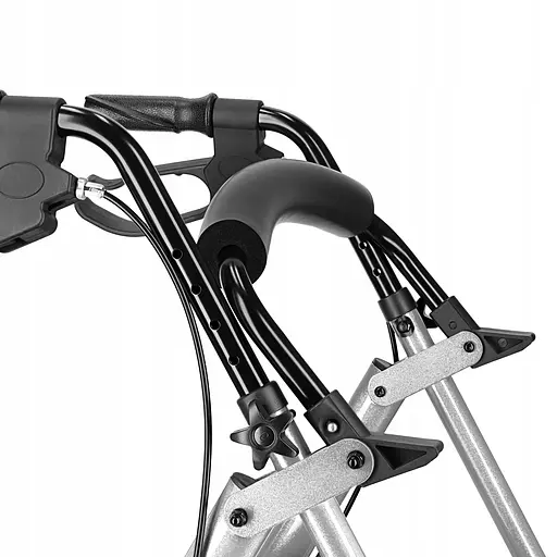 Роллер для ходьбы 4FIZJO складной, с сумкой Black/Silver (P-5905973406918) - фото 6