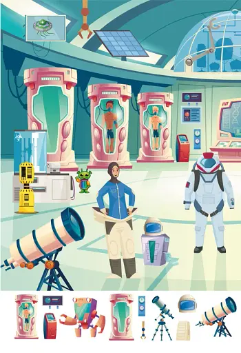 Віммельбух. Космос - фото 4