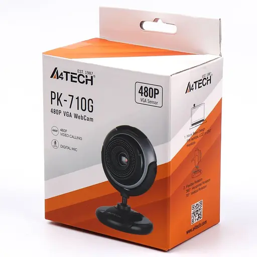 Веб-камера A4Tech Black-Gray (PK-710G) - фото 4