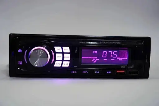 Автомобільна магнітола 1DIN з Bluetooth, USB, AUX і FM-радіо, мультимедійний MP3-ресивер в авто з підтримкою microSD - фото 6