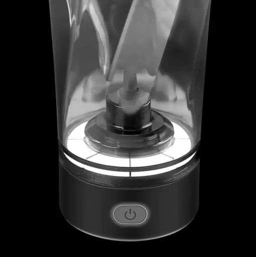 Шейкер спортивний електричний VOLTRX VortexBoost 600 мл Tritan Black (Vortex_Black) - фото 3