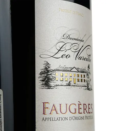 Вино Leo Vareille Cuvee Prestige Rouge Bio 2021 AOP Faugeres, красное, сухое, 0,75 л - фото 5
