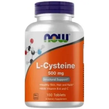 L-Цистеїн Now Foods L-Cysteine 500 мг у таблетках №100 - фото 1