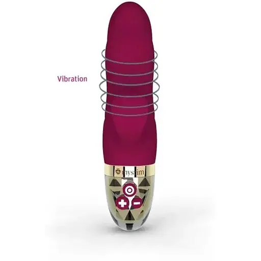 Вібратор-кролик Mystim Hop Hop Bob Fuchsia потужний двигун 8 режимів - фото 4