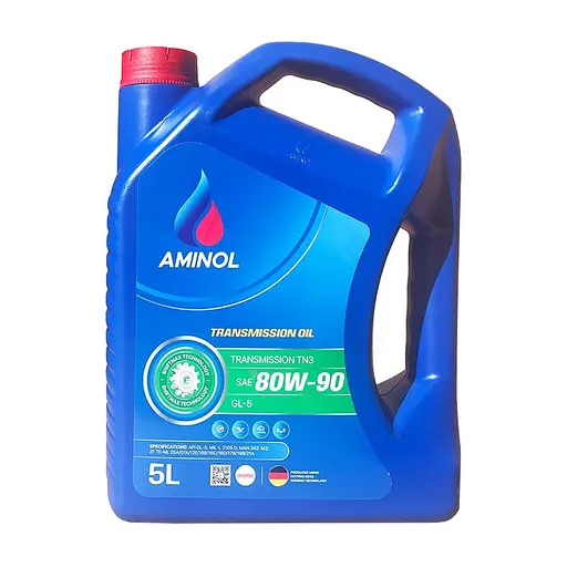 Масло трансмиссионное Aminol Transmission TN3 80W90 API GL-5, 5 л