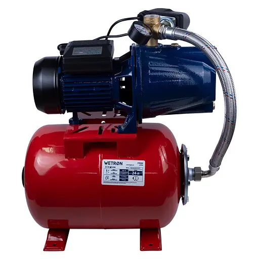 Насосна станція Wetron 1.1кВт Hmax 52м Qmax 70л/хв 775038/24 - фото 3